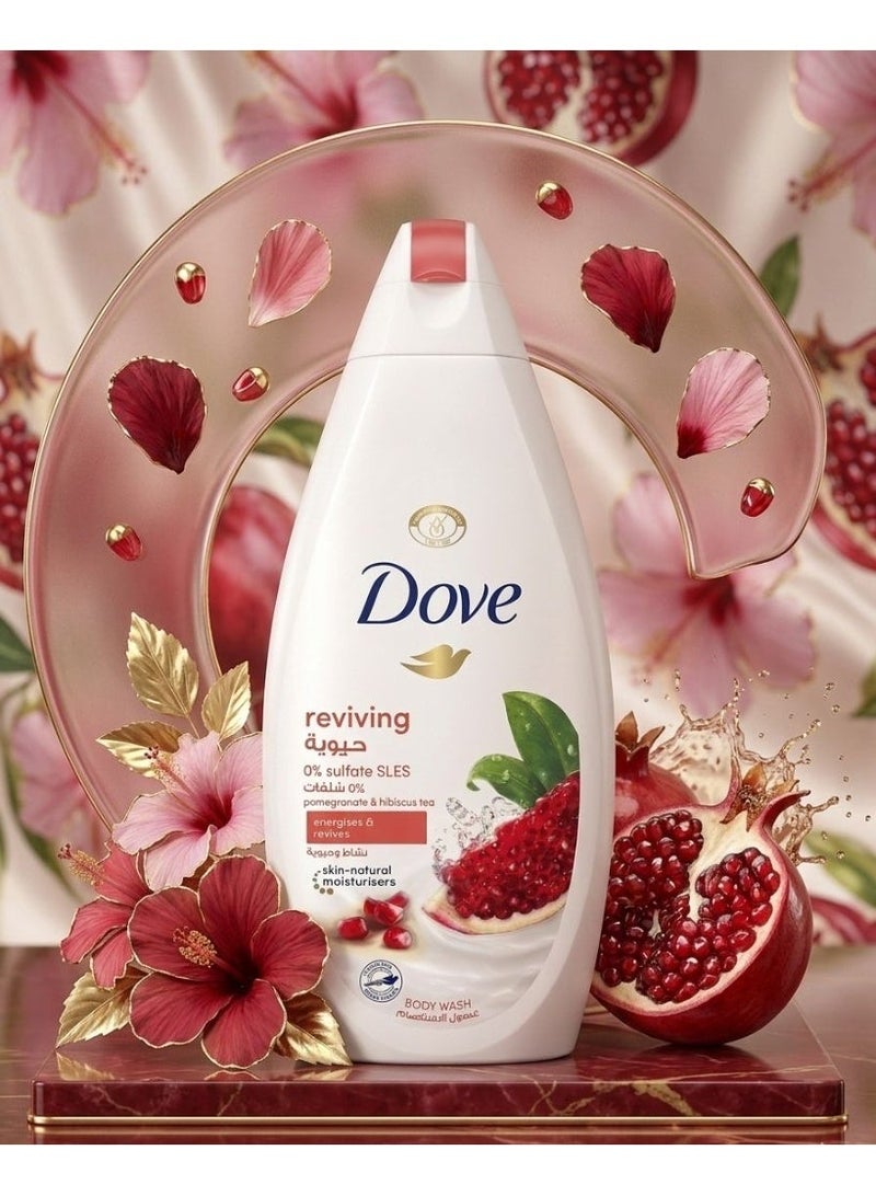 دوف غسول الجسم المنعش بالرمان - 500 مل - Image 2