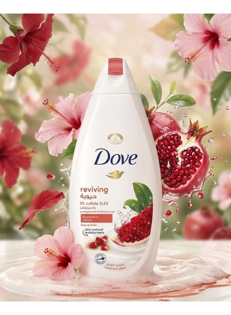 دوف غسول الجسم المنعش بالرمان - 500 مل - Image 3