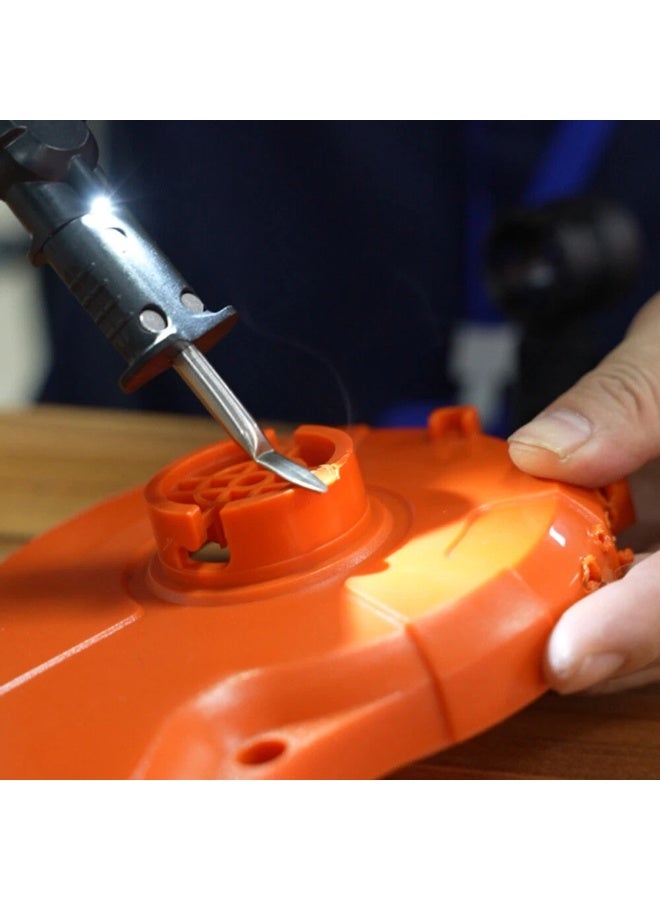 YYC 8 in 1 Cordless Hot Wire Foam Cutter Kit，Electric Styrofoam Cutting Pen, Foam Carving Tools, USB Type-C Charging, 2000mAh Lithium Battery Cutting Machine Pen Tool Kit Electronic Soldering Kit - Image 5