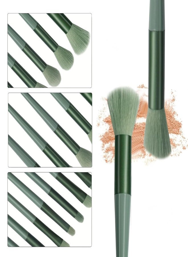 Keli 13 Pcs Makeup Brush Set for Face & Eye Makeup | Professional Soft Bristles Makeup Brushes Kit with Foundation, Blush, Powder, Concealer, Blending & Eyeshadow Brushes with Carry Pouch - Image 2