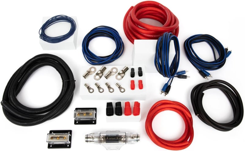 InstallGear Dual 4 Gauge Amp Install Kit IGDAK4 - Image 1