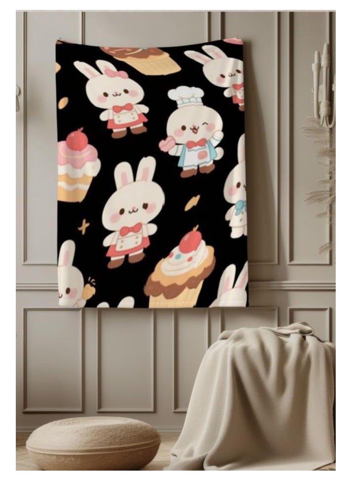 general Flannel thin blanket (warm and comfortable, suitable for sleep, gaming, dust removal and sandproof) 150cm*200cm - 1002 - Image 1