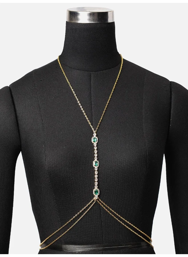 SOHI Party Artificial Body Chain Jewellery