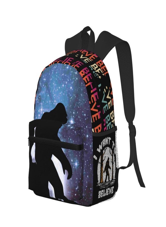 Ubouigr Sasquatch Bigfoot Casual Backpack Travel Backpack Laptop Backpacks Daily Backpack For Women Men - Image 2