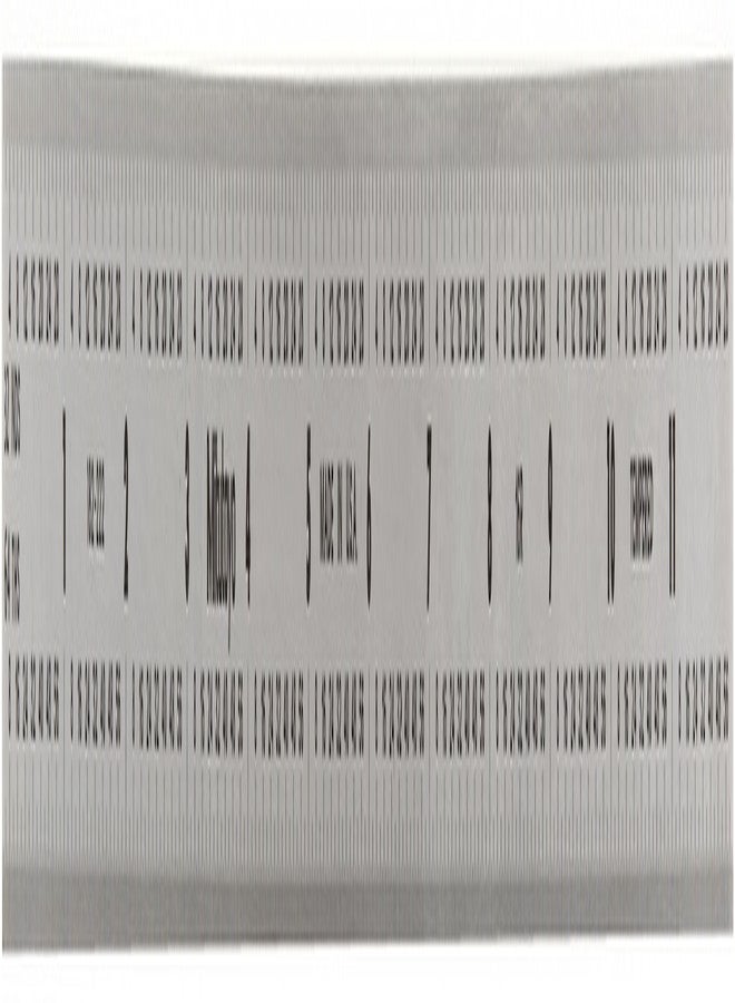 Mitutoyo 182-222, Steel Rule, 12" (16R), (1/32, 1/64, 1/50, 1/100"), 1/64" Thick X 1/2" Wide, Satin Chrome Finish Tempered Stainless Steel - Image 1