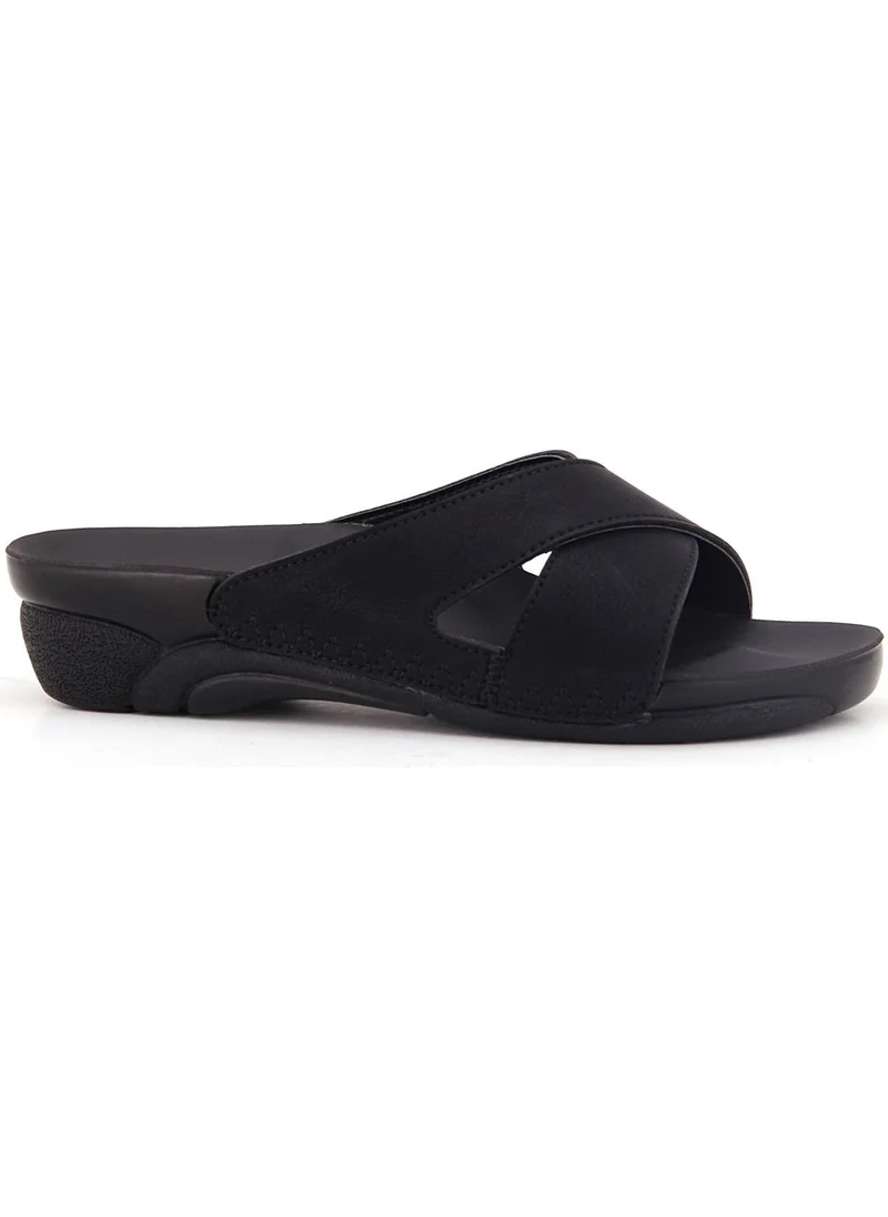 سيو Venedik-9 Women's Slippers - Black