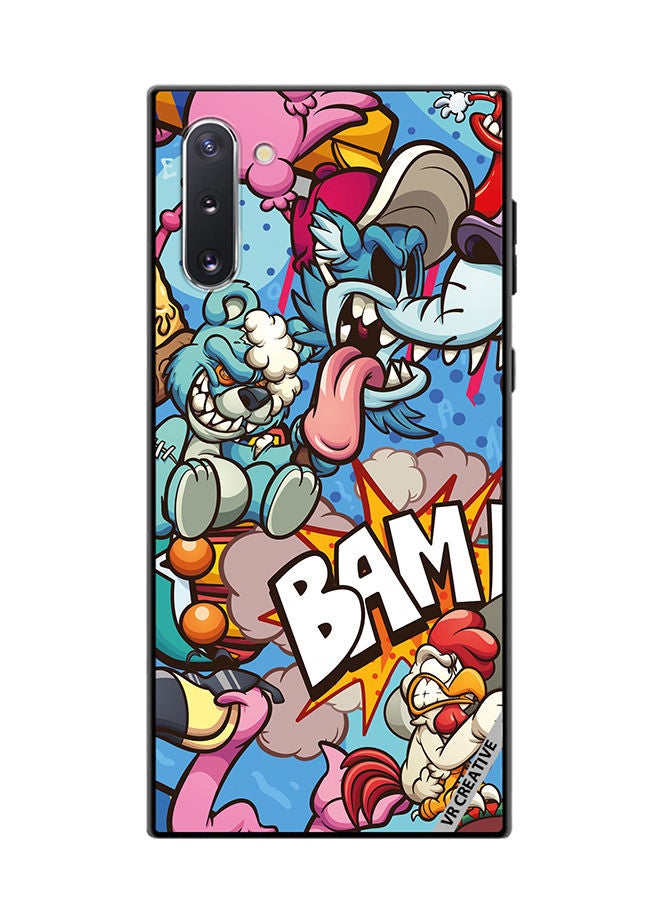 VR CREATIVE Protective Case Cover For Samsung Galaxy Note10 5G Cartoon Design Multicolour - Image 1
