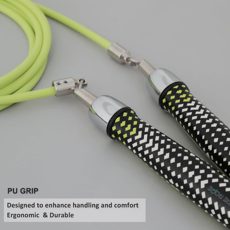 WILLGOO Hererope 1/4LB Weighted Jump Rope For Men Women Fitness - L Size - Image 5