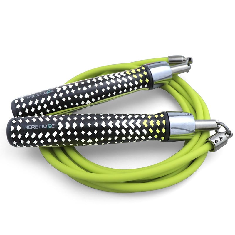 WILLGOO Hererope 1/4LB Weighted Jump Rope For Men Women Fitness - L Size - Image 1