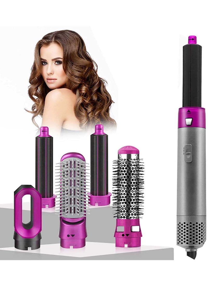 5 in 1 Multifunctional Hair Dryer Comb Styler hot air Comb straightening Curling Iron Roller Style Hair Styling Tool - Image 5