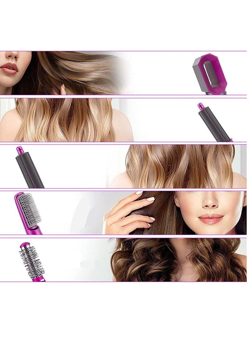 5 in 1 Multifunctional Hair Dryer Comb Styler hot air Comb straightening Curling Iron Roller Style Hair Styling Tool - Image 3