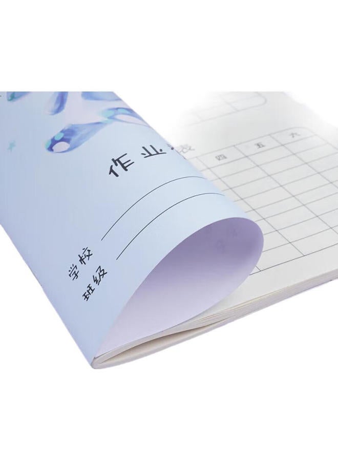 Simaa Homework Registration Notebook, A5/32 Pages, Thickened Homework Book, Soft Copy Notebook, Journal, 4-Pack, Xdj3 - Image 3