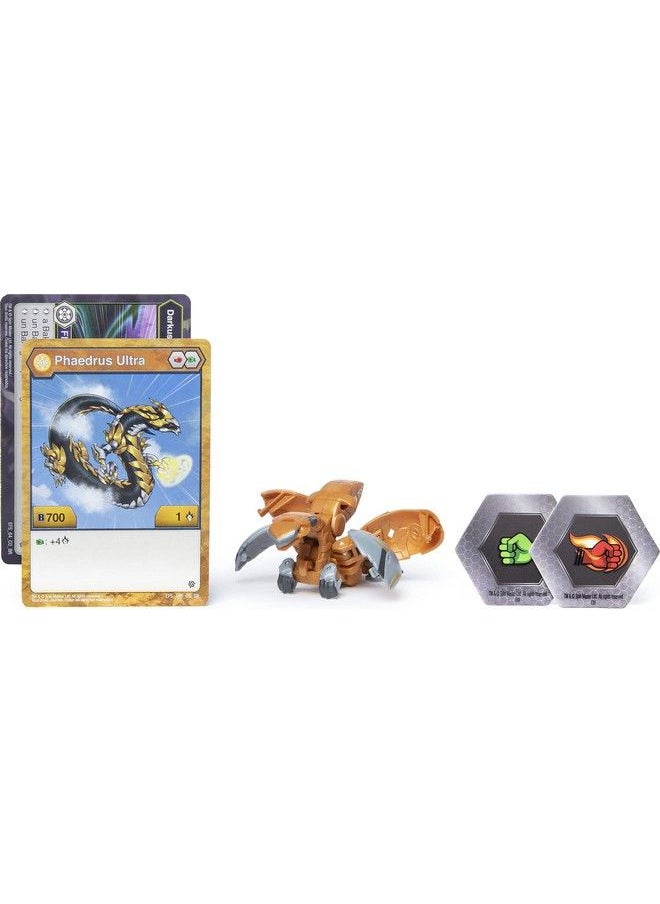 BAKUGAN - Ultra, Aurelus Phaedrus, 3Inch Collectible Action Figure And Trading Card, For Ages 6 And Up - Image 1