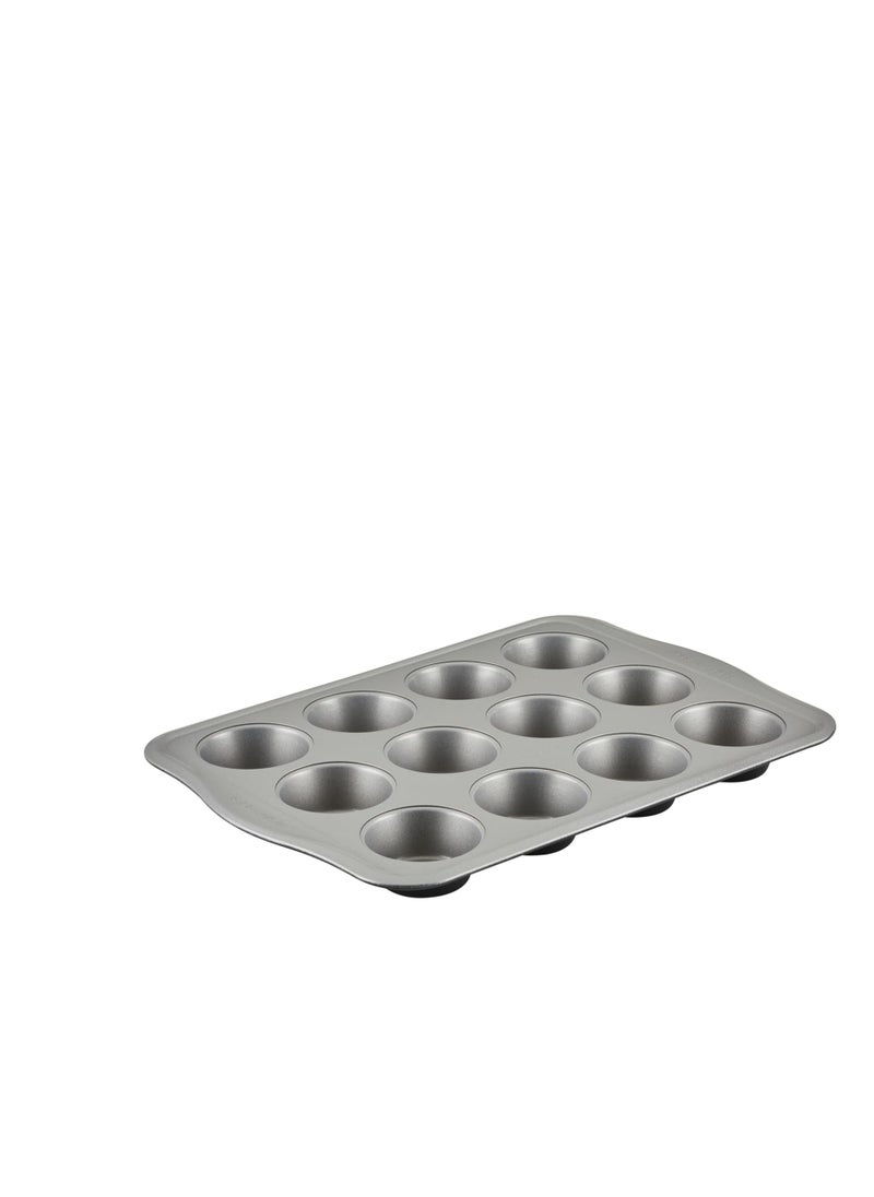 Farberware - Farberware Disney Bake with Mickey Mouse Nonstick Bakeware Set/Baking Pans with Disney Home Oven Mitts, Cookie Pans, Muffin/Cupcake and Loaf Pan, 6 Piece - Black - Image 1