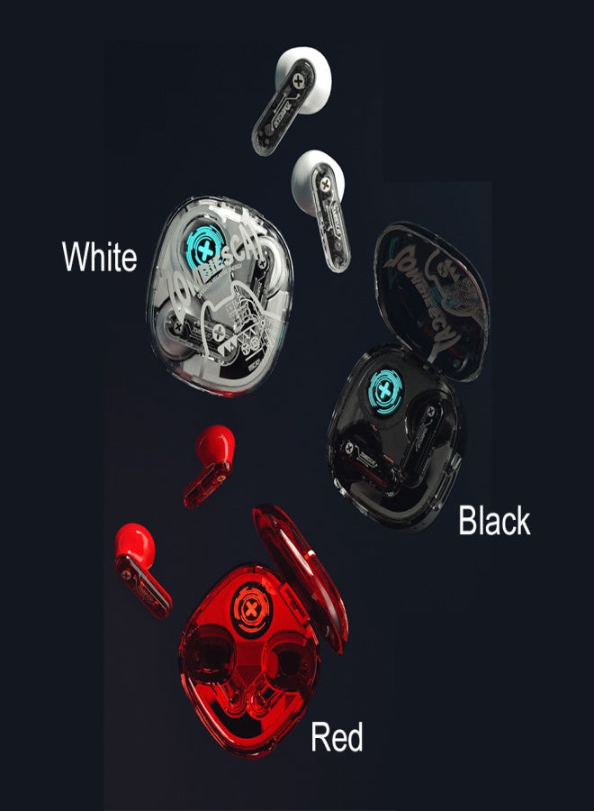 ZOMBIESCAT B2 Wireless Earbuds BT5.3 Earphone, Lightweight and Ergonomic Design, Low Latency Rechargeable Battery, Cool Lighting Effects, Compatible with Android iOS Suitable for All Ear Types - Image 4