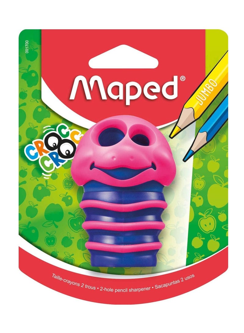 Maped مبراة بتصميم كروك كروك مكونة من قطعة واحدة بألوان متنوعة - Image 1