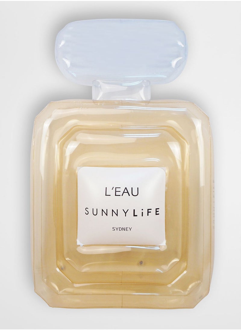 SUNNY LIFE - Parfum Champagne Luxe Inflatable Lie-On Pool Float - Image 1