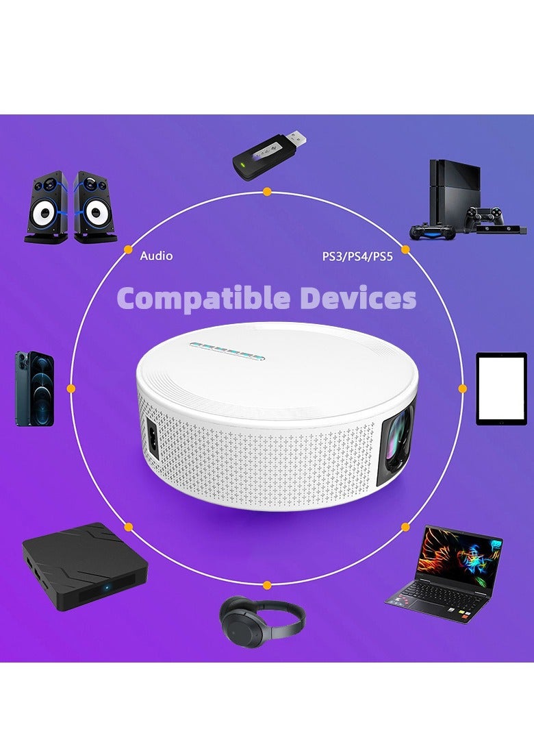 Projector home office cell phone wireless HD projector portable projector home theater - Image 5