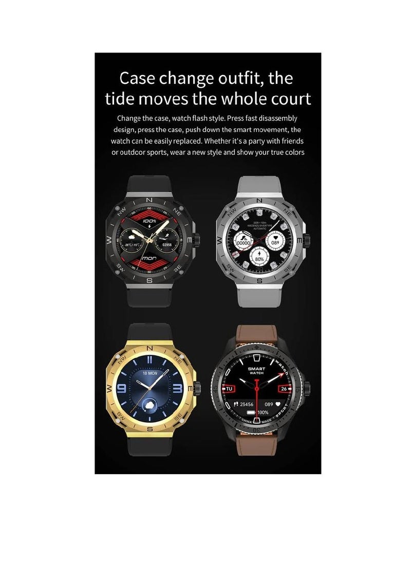 Blulory Fitness Tracker New Arrival Blulory RT Smartwatch with Changeable Outfit - Image 5