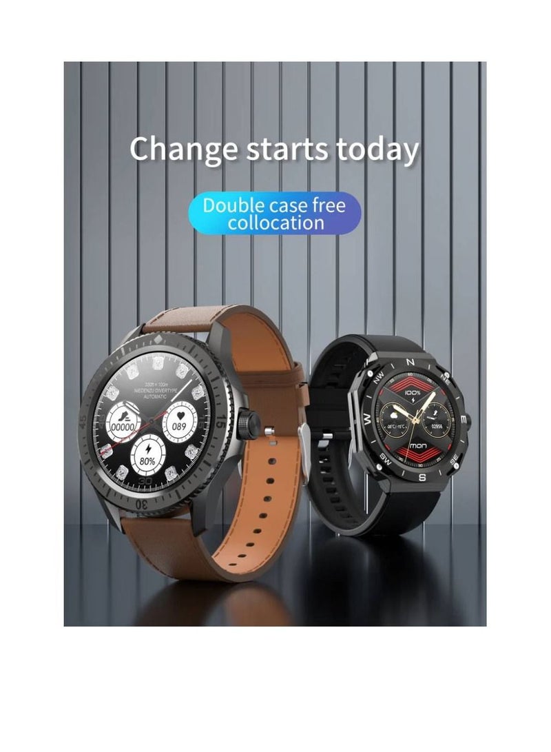 Blulory Fitness Tracker New Arrival Blulory RT Smartwatch with Changeable Outfit - Image 3