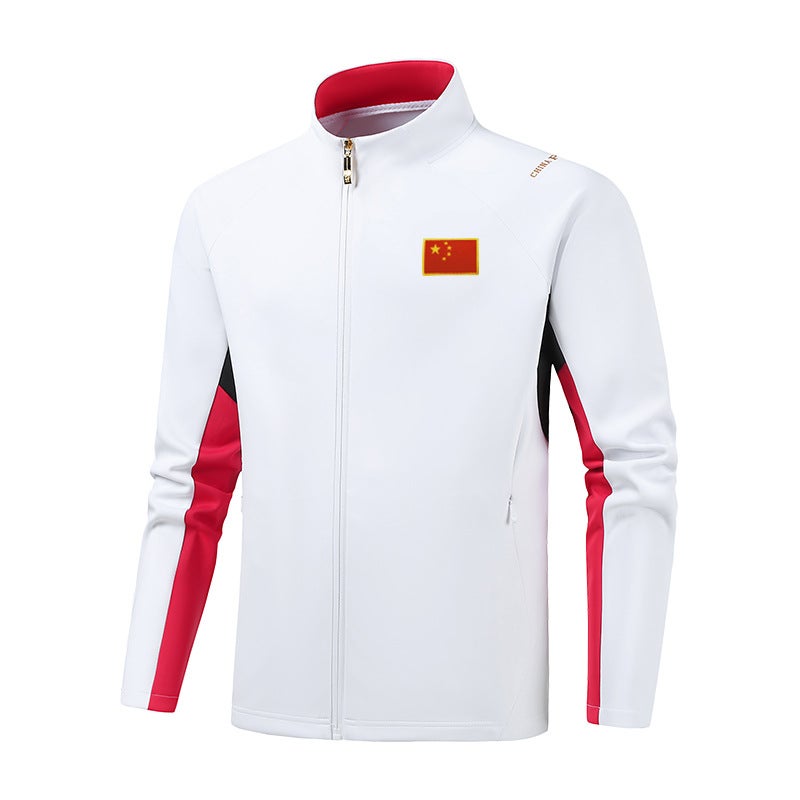 National Team Sports Suit Morning Running Running Martial Arts Coaching Uniform Men'S And Women'S Couples National Uniform Sports Student Training Uniform Team Uniform - Image 4