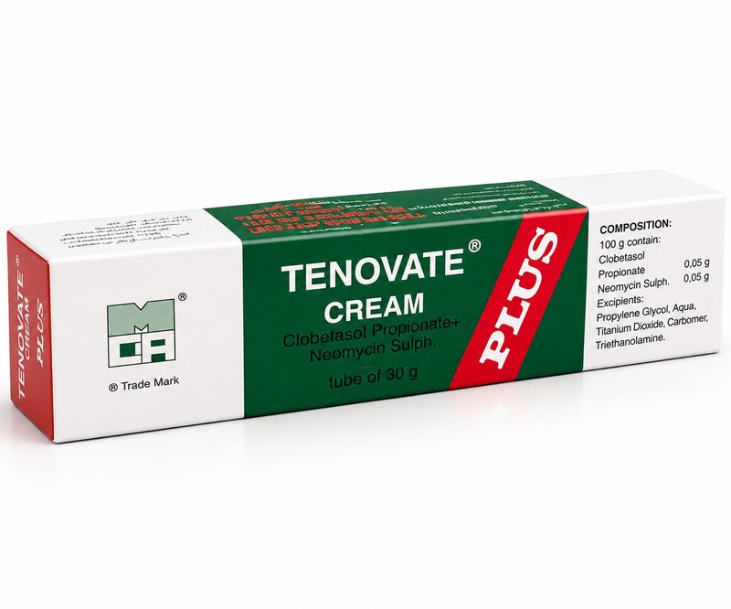 Plus Tenovate Skin Repair Cream 30g - Image 1