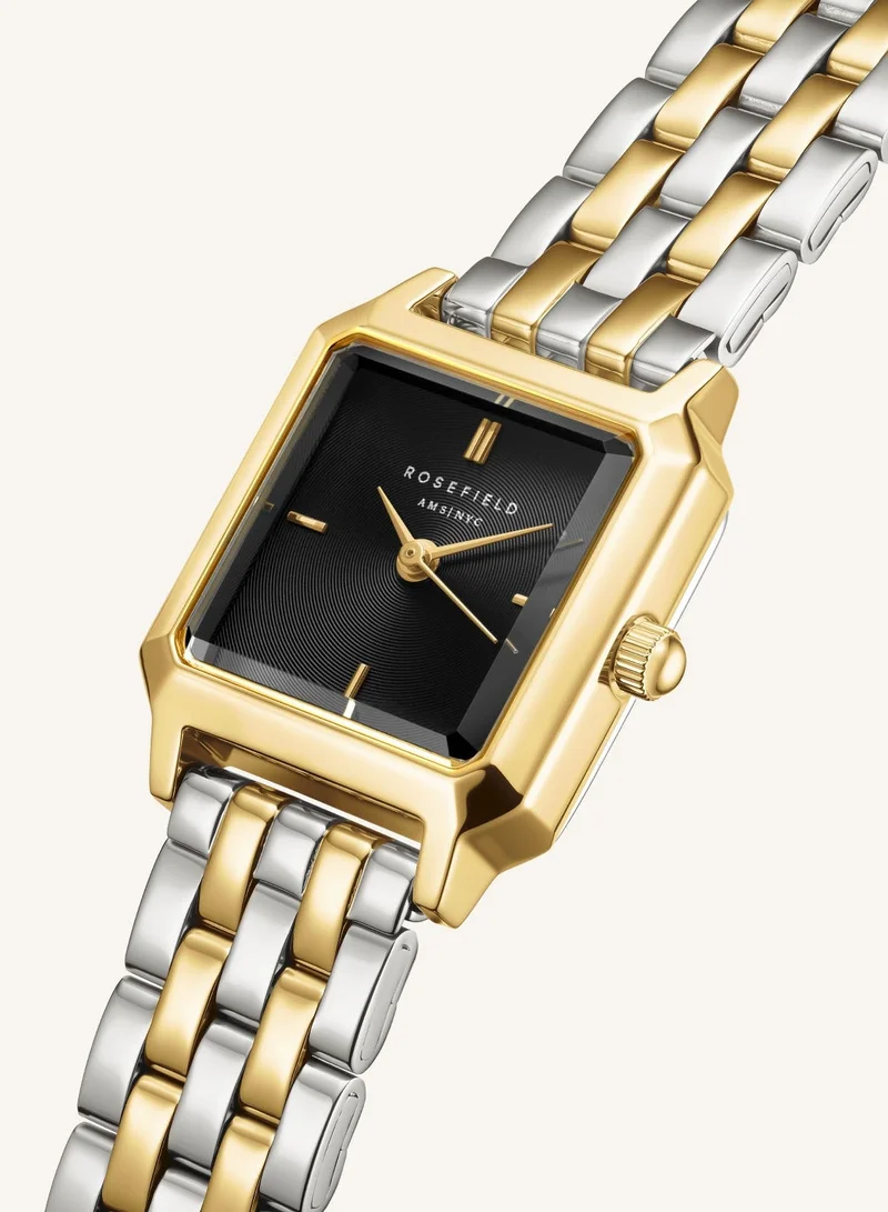 RoseField Rosefield Boxelle Black Sunray Steel Duotone Gold Silver - BBDSG-B07