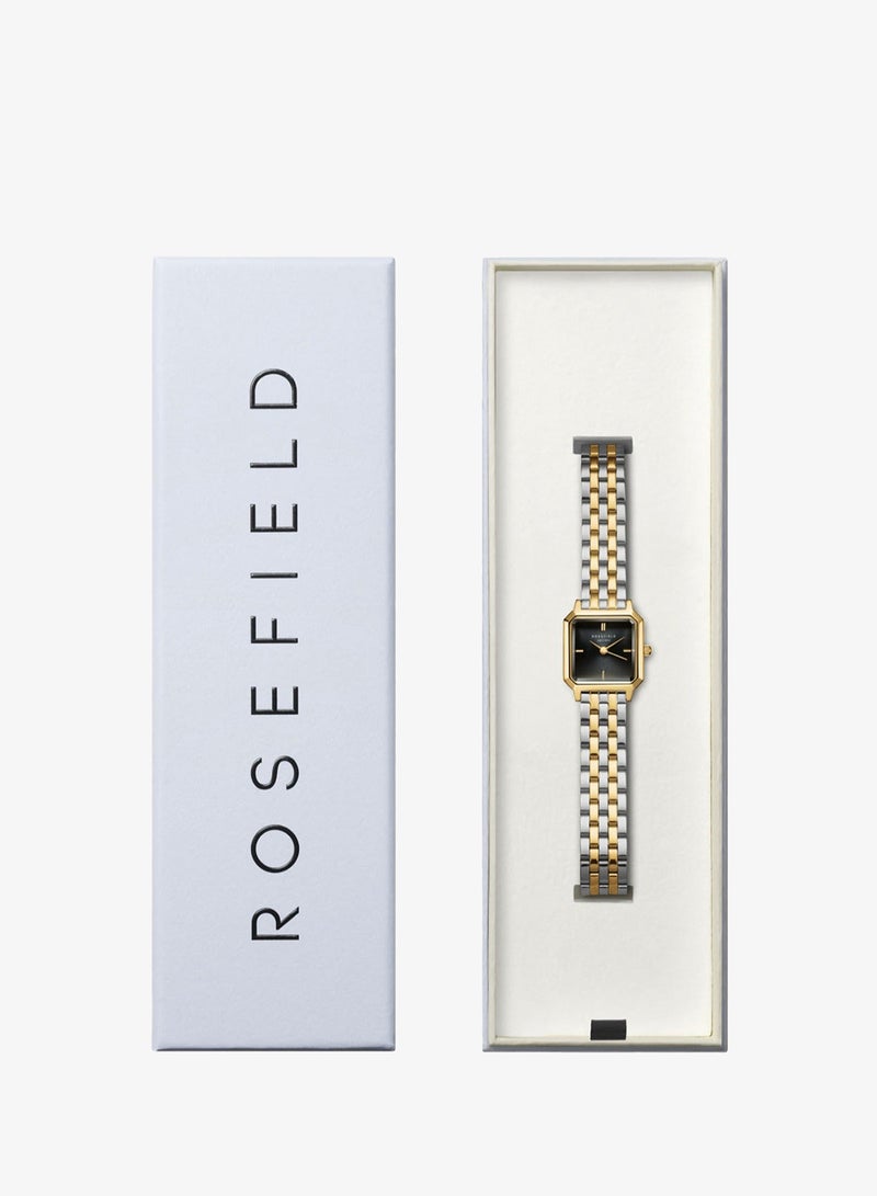Rosefield Boxelle Black Sunray Steel Duotone Gold Silver - BBDSG-B07 - Image 3