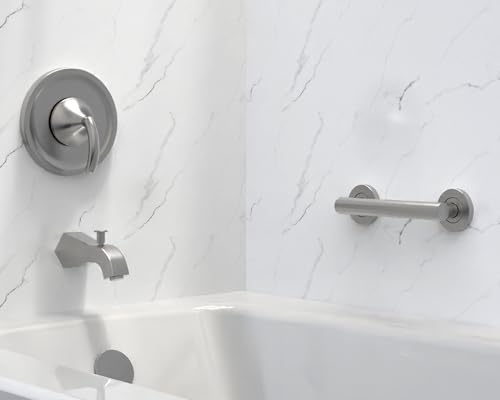 AquaChase Bath, Shower and Toilet Safety Grab Bar for Seniors and Handicaps, ADA Compliant Mobility Aid Balance Assist Handle, Stainless Steel - Image 5