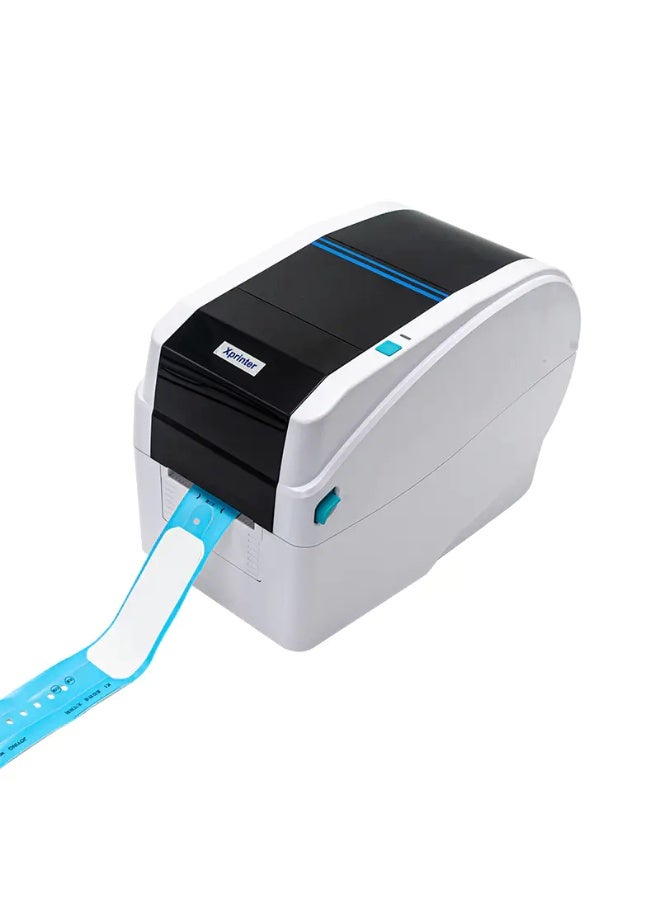 طابعة XPrinter XP-T261B الحرارية للأساور والملصقات | دقة 203 نقطة في البوصة، منفذ USB - Image 1