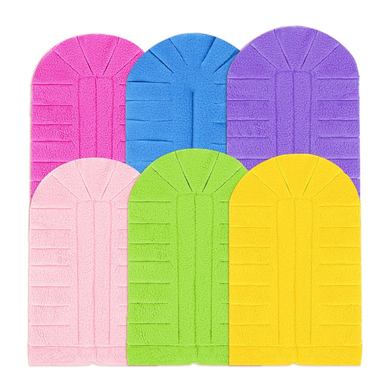 KEEPOW 6 Pack Reusable Duster Refill Compatible with Swiffer Hand Duster  Heavy Duty Duster Refills  360 Degree Dusters Refills for Cleaning  Fleece Refills Ceiling Fan (Handle is Not Included) - Image 1