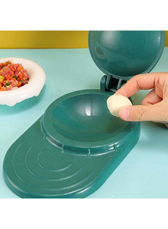 SUPAAR Dumpling Maker, Dumpling Skin Maker Dumpling Mould, Kitchen Dumpling Making Tool with Stuffing Spoon - Image 4