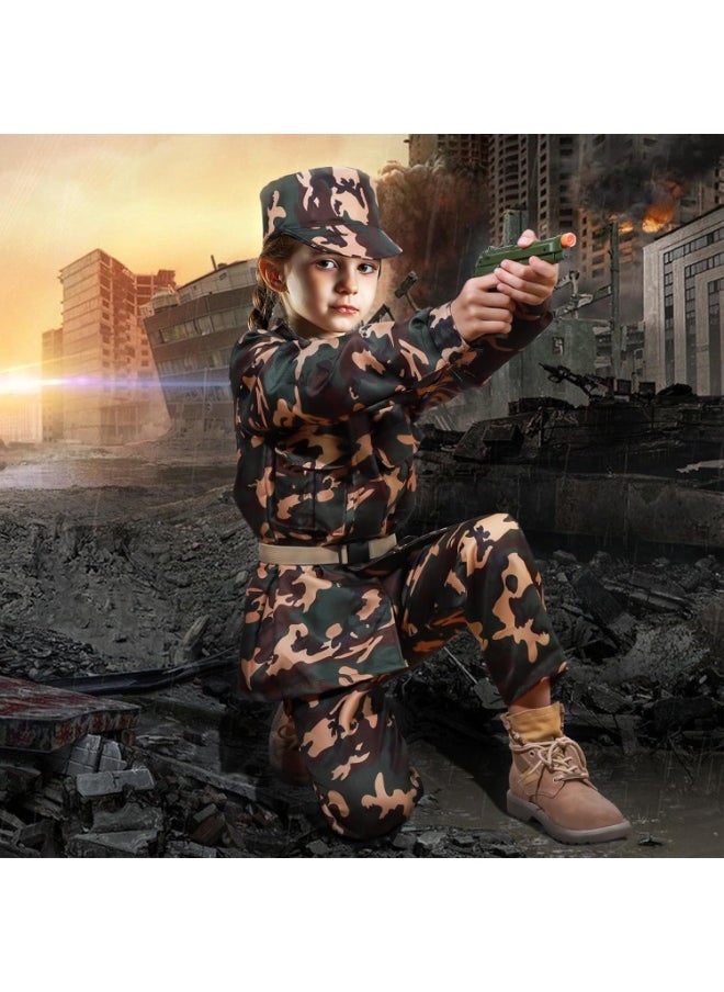 ممز بلانيت زي تنكري للأطفال "أنا أستطيع أن أكون" - طقم زي جندي مموه مع إكسسوارات عسكرية - مثالي للحفلات واللعب التظاهري للأطفال 3+ سنوات _ زي جندى للأطفال  - Image 5