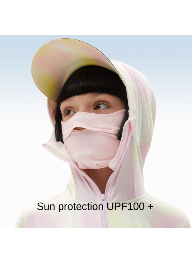 Bananain Liangpi 302 Uv Kids Sun Protection Mask - 3a Anti-uv, Antibacterial, Cooling & Breathable Face Cover For Boys And Girls - Image 4