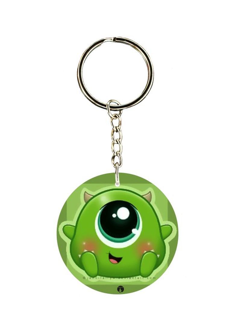 RKN Cartoon Theme Single Sided Keychain