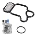 MOXRUQ 2 PCS Head Cylinder Solenoid Valve Gasket Kit 15815R40A01 91319PAAA01 VTEC Solenoid Gasket Filter Spool Valve with Sealing Ring Compatible with Acura ILX TSX Honda Accord Civic CRV - Image 2