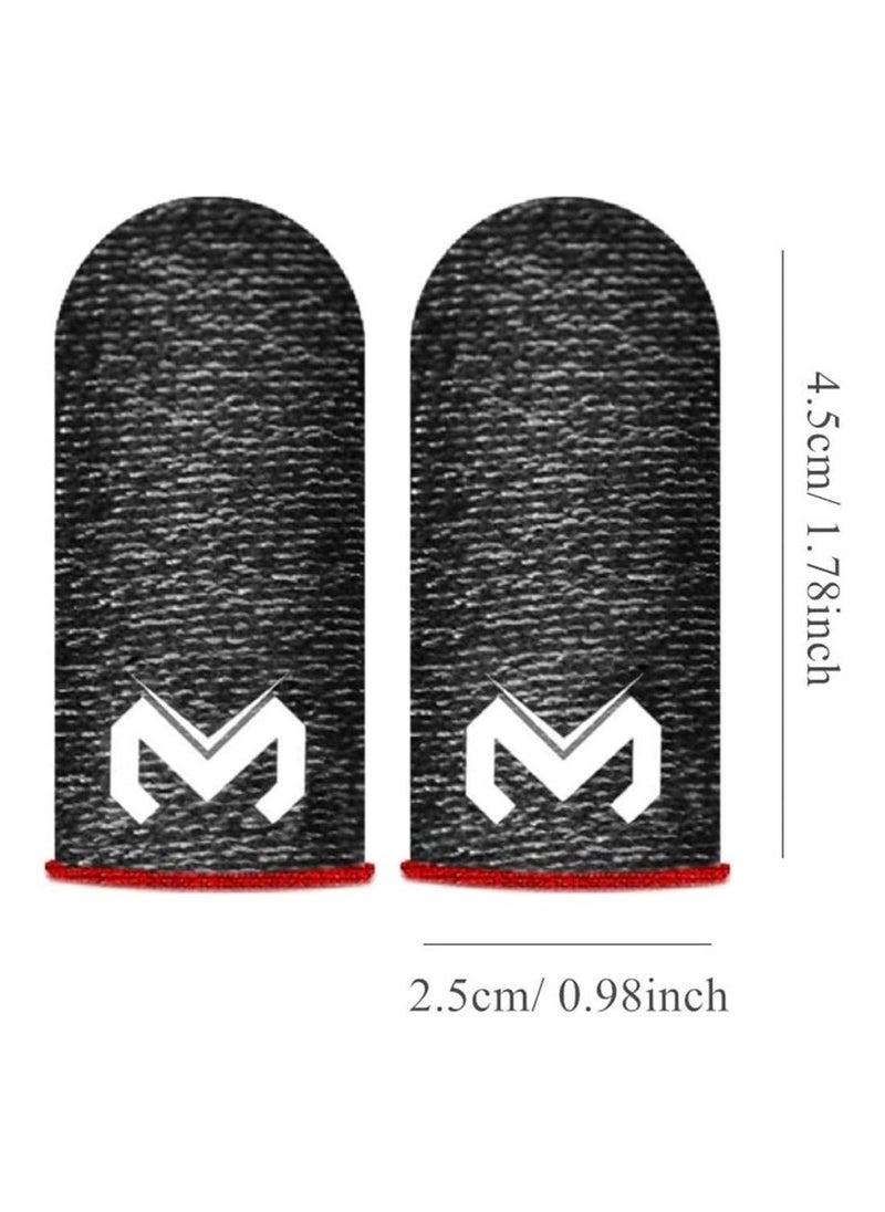Gaming Finger Sleeves Mobile Controller Sleeve Sets Game Gloves Thumb For League of Legend PUBG Rules Survival(3 Pcs) - Image 2