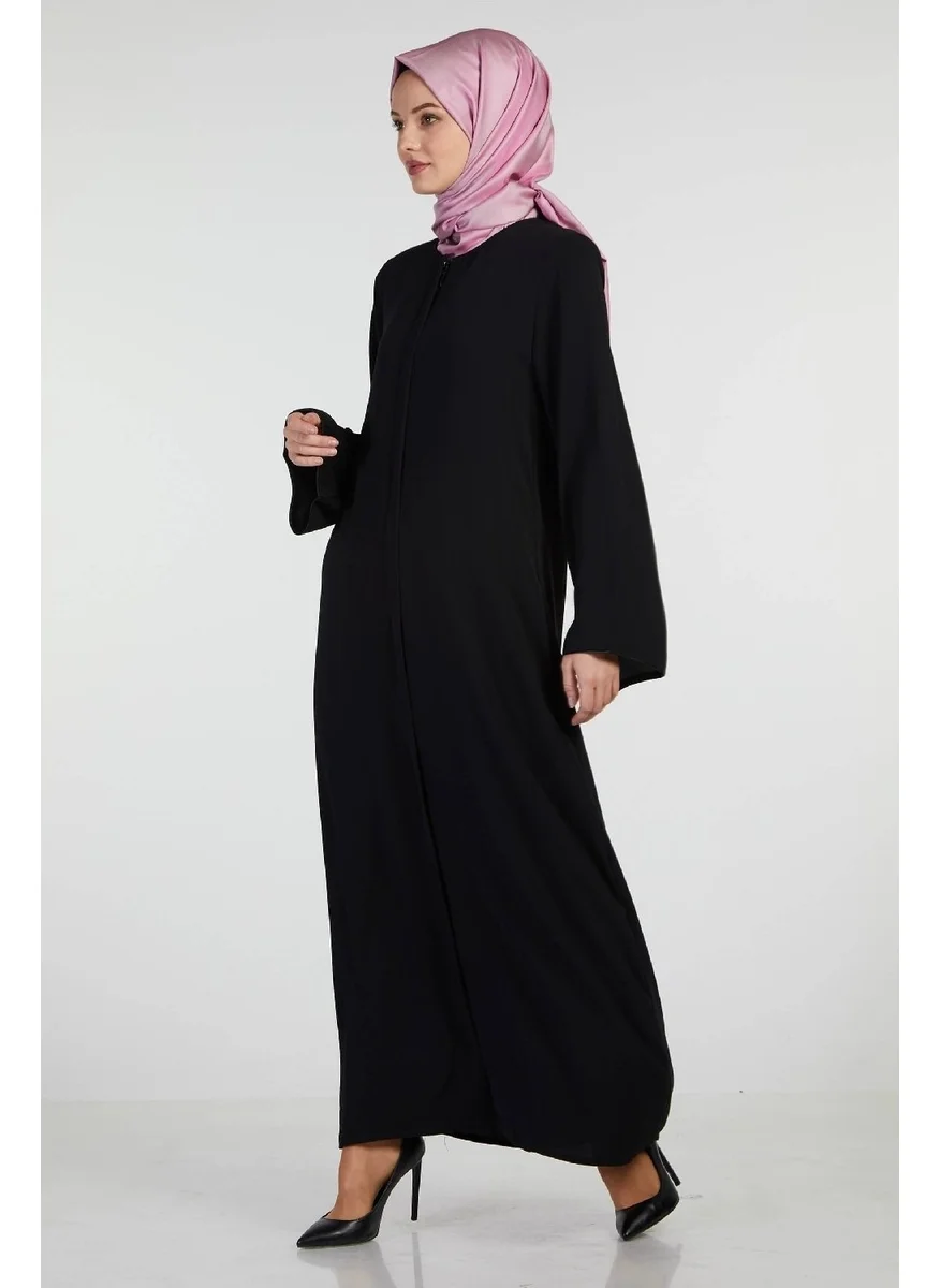İhvan Ihvan Elit Fabric Black Aveze Abaya