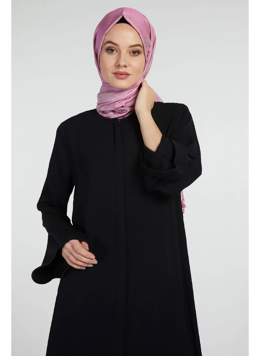 İhvan Ihvan Elit Fabric Black Aveze Abaya