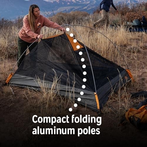 Kelty Grand Mesa 4P Backpacking Tent – 3 Season 2 Man Camping Thru Hiking Shelter, Aluminum Poles, Single Door + Vestibule (4P) - Image 5