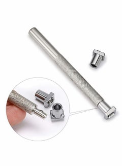 Excefore Leather Craft Punch Tool, Capital Letters and Numbers Punch Handle for Leather Art Craft (6.5mm - 36 Pieces)  - Image 3