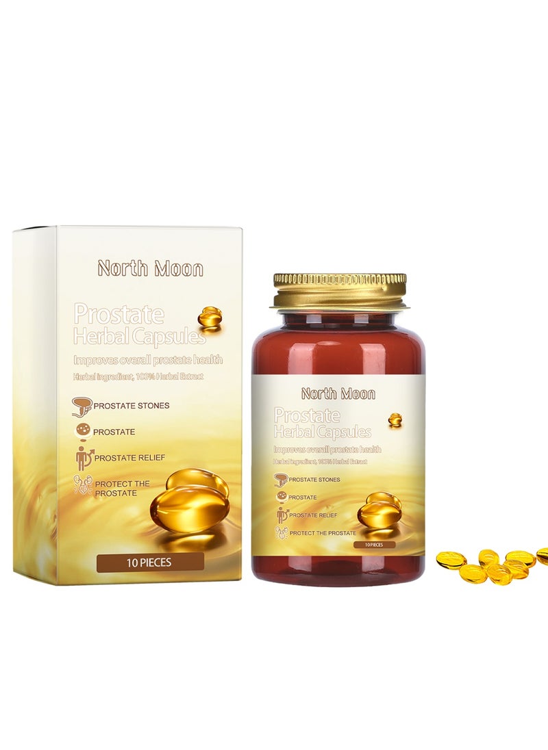 NORTH MOON Prostate Comfort Relief Capsules – Male Massage Care to Ease Discomfort and Boost Vitality  - Image 1