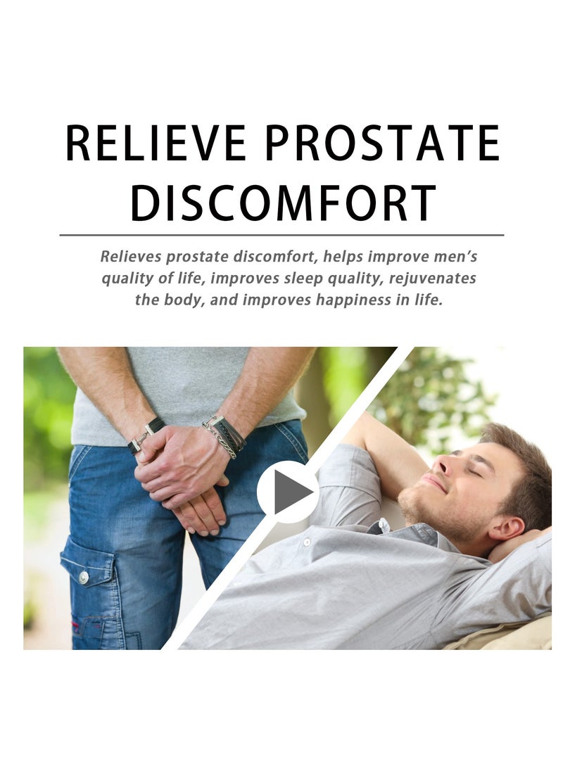 NORTH MOON Prostate Comfort Relief Capsules – Male Massage Care to Ease Discomfort and Boost Vitality  - Image 5