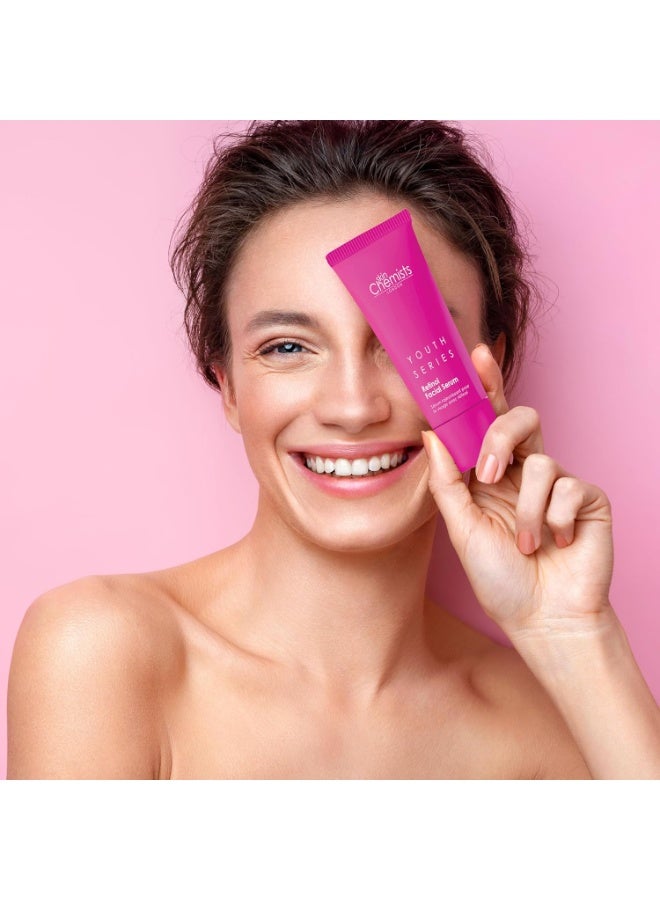 Skin Chemists Retinol Bakuchiol Facial Serum with Hyaluronic Acid | Retinol Serum for Face with Advanced Anti-Aging Formula - Rejuvenate, Smooth, and Brighten Your Skin - 1 Fl oz - Image 5