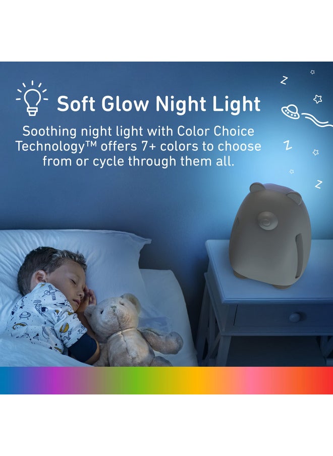 Pure Enrichment Pure Enrichment® PureBaby® Kids Bear Air True HEPA Air Purifier - Energy Star Rated, 4 Stage Air Filtration, UV-C Light & Night Light for Medium-Large Rooms - Baby Nurseries, Kid Bedrooms (Sweet Oat)  - Image 4