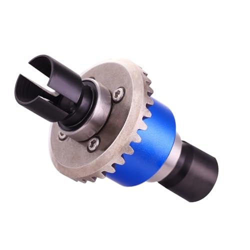 Mesimsple 45# Steel Differential Diff Gear for 1/16 H16207 16208 16209 16210 H16H H16E H16P H16BM H16BM H16GT H16DR Series Upgrades Part Blue - Image 5
