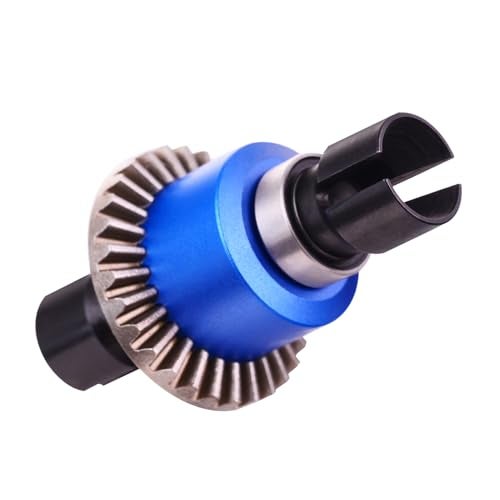 Mesimsple 45# Steel Differential Diff Gear for 1/16 H16207 16208 16209 16210 H16H H16E H16P H16BM H16BM H16GT H16DR Series Upgrades Part Blue - Image 3