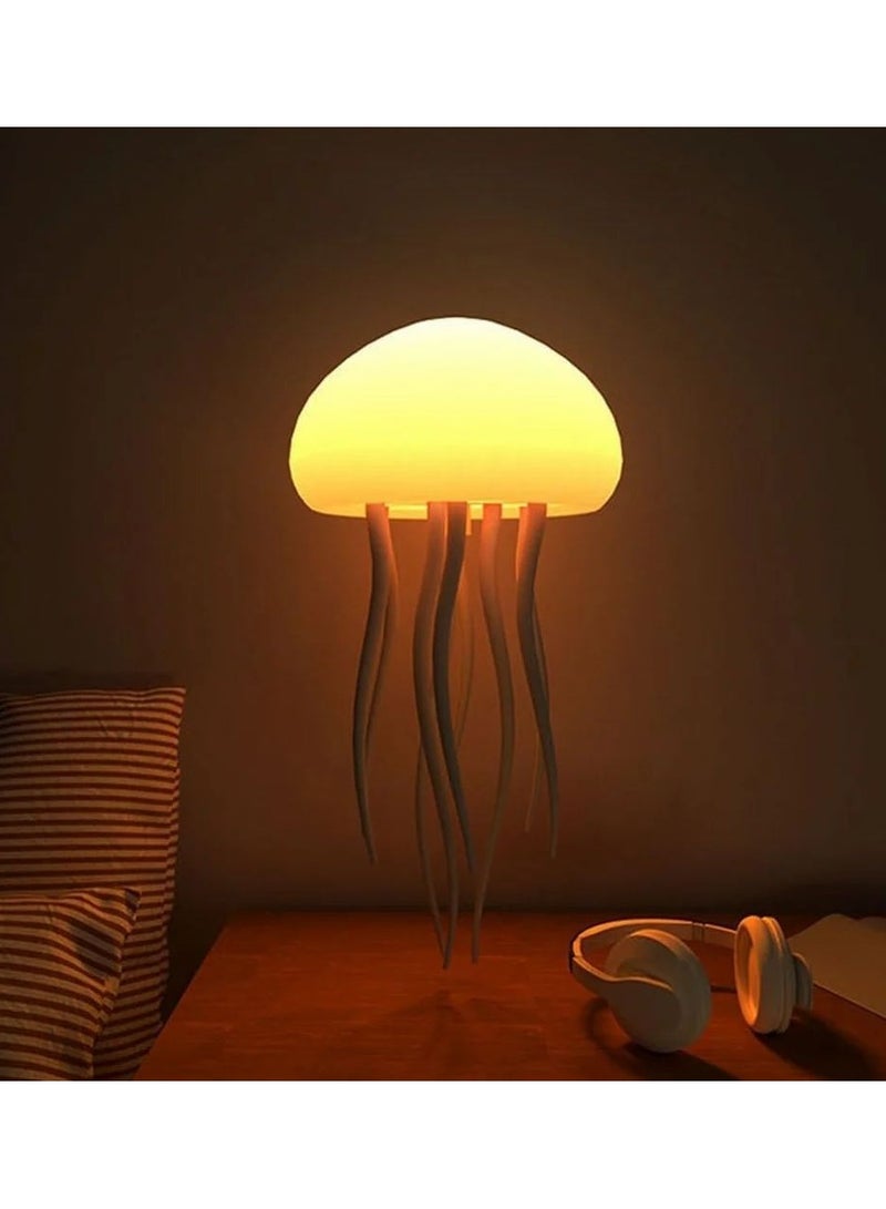 اورورا مصباح قنديل البحر أورورا مع أرجل راقصة، تدرج ألوان RGB، قابل لإعادة الشحن ومعلق، مصباح قنديل البحر المحمول - Image 1