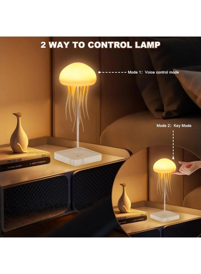 اورورا مصباح قنديل البحر أورورا مع أرجل راقصة، تدرج ألوان RGB، قابل لإعادة الشحن ومعلق، مصباح قنديل البحر المحمول - Image 5