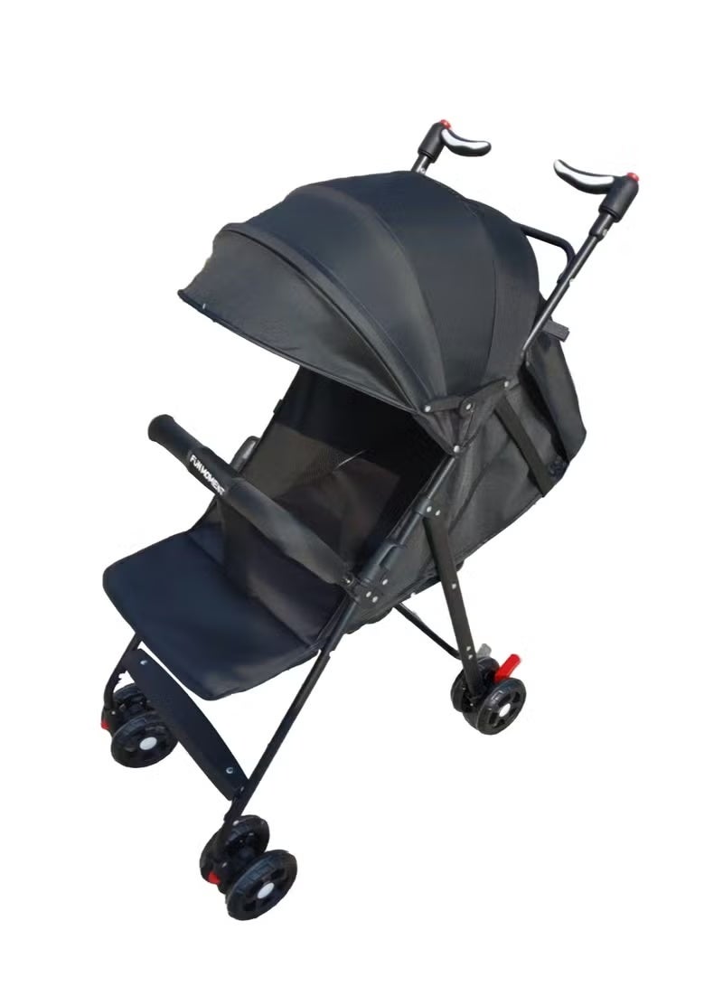 FUN MOMENT Lightweight stroller with foldable canopy - Image 2